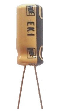 Radiell 3.3uF 50V Elektrolytkondensator