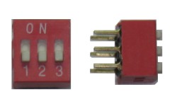 Dipswitch 3 pol rak