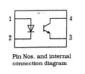 PC817 Optokopplare Dil 4