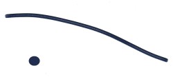 kabel flertrådig ljusblå 0.50mm²